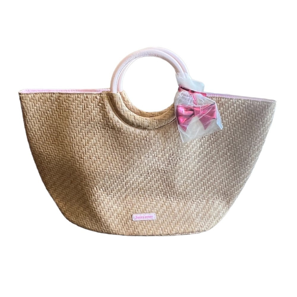 Juicy Couture Straw Tote